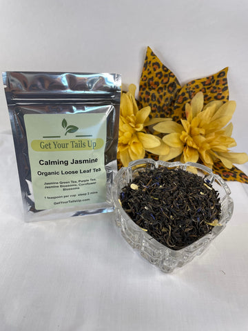 Calming Jasmine, Organic Loose Leaf Tea