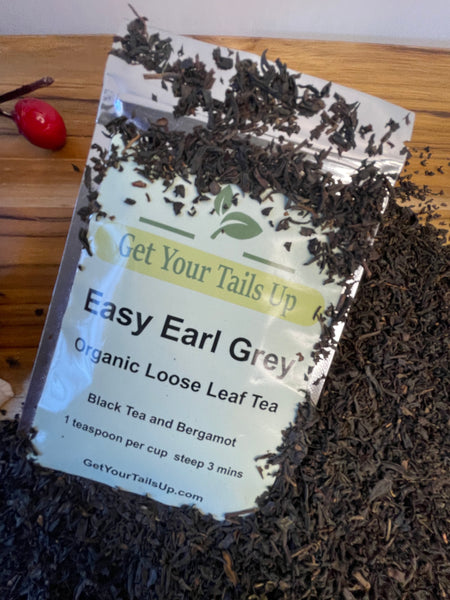 Easy Earl Grey, Organic Loose Leaf Tea