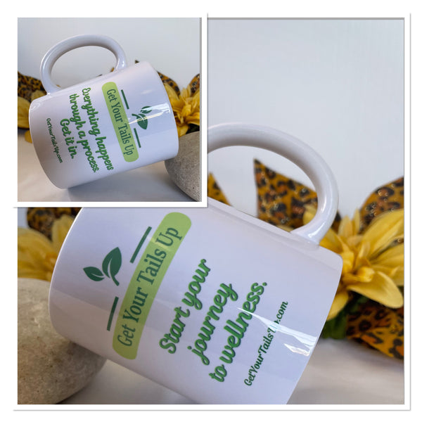 Nourish Your Body, Nurture Your Soul, Double Sided 11oz  Mug