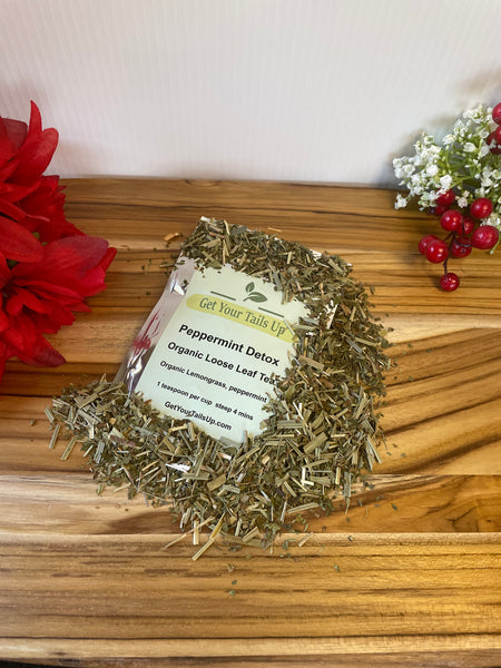 Peppermint Detox, Organic Loose Leaf Tea