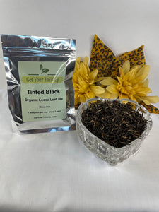 Tinted Black, Organic Loose Leaf Tea