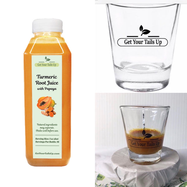 Turmeric Root Juice With Papaya 16oz