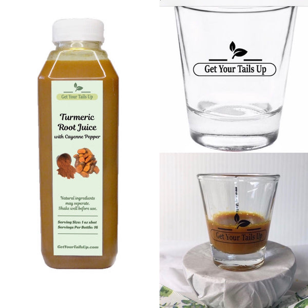 Turmeric Root Juice With Cayenne Pepper 16oz