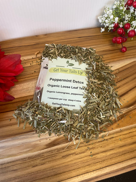 Peppermint Detox, Organic Loose Leaf Tea