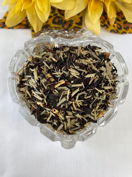 Tropical Fruit with Hibiscus, Organic Loose Leaf Tea