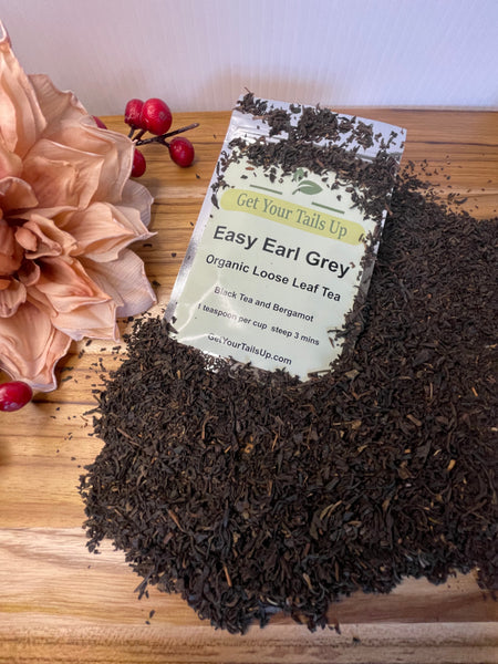 Easy Earl Grey, Organic Loose Leaf Tea