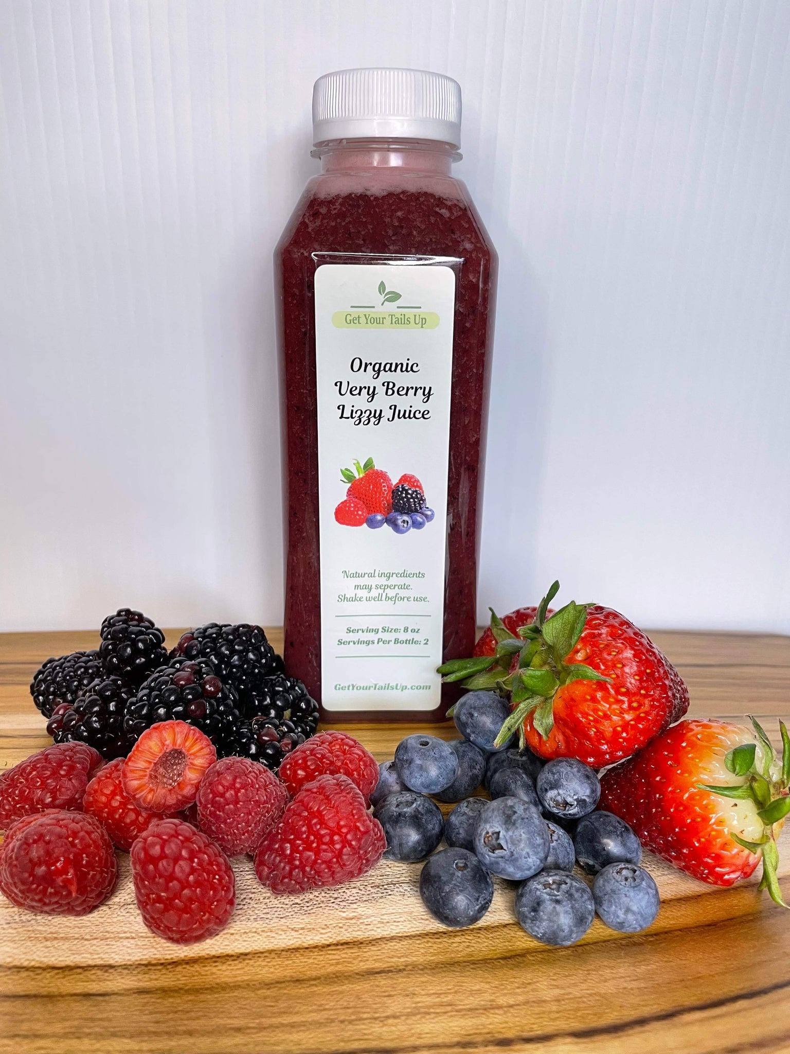 Organic Very Berry Lizzy Juice