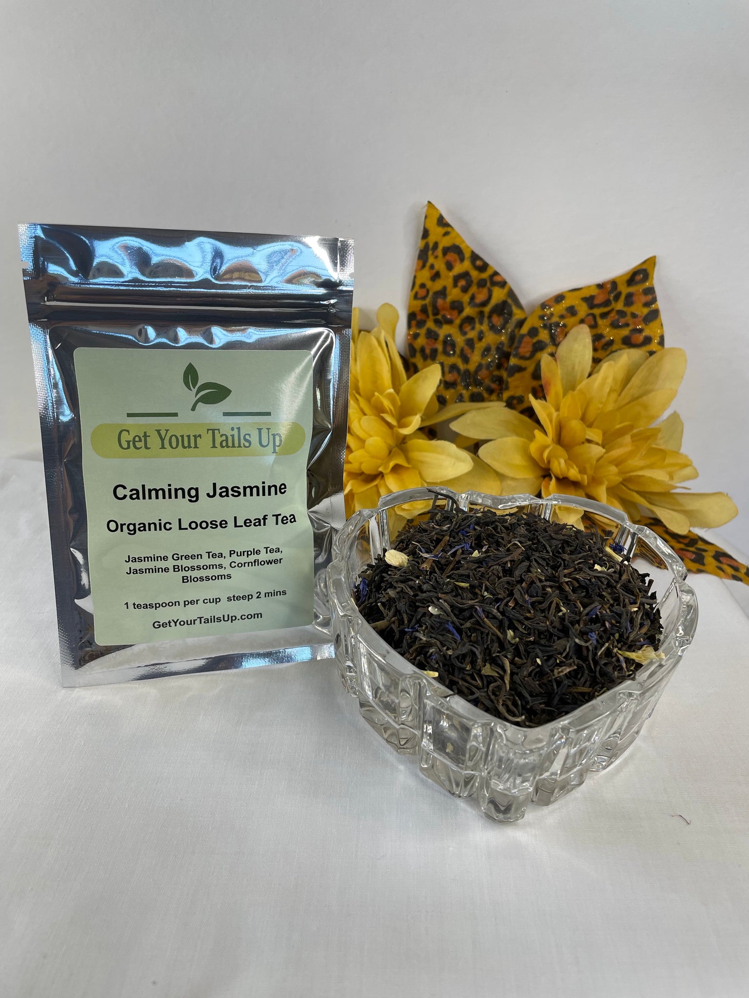 Calming Jasmine, Organic Loose Leaf Tea