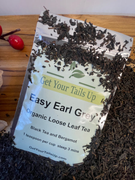 Easy Earl Grey, Organic Loose Leaf Tea