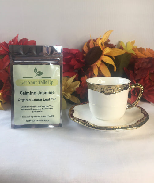 Calming Jasmine, Organic Loose Leaf Tea