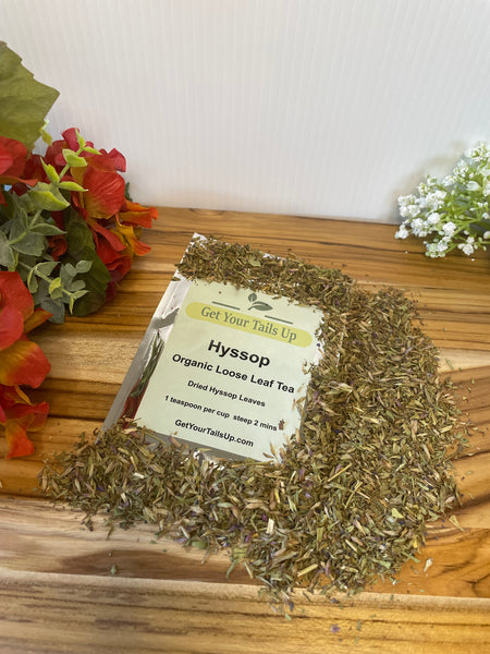 Hyssop, Organic Loose Leaf Tea