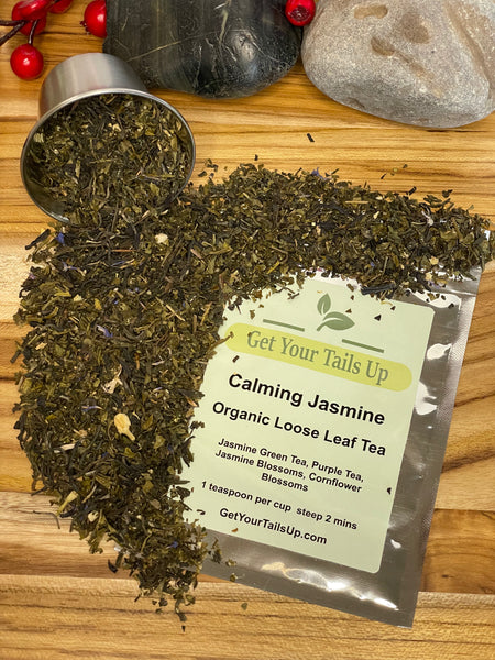 Calming Jasmine, Organic Loose Leaf Tea