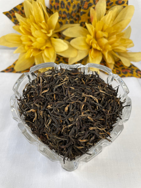 Tinted Black, Organic Loose Leaf Tea