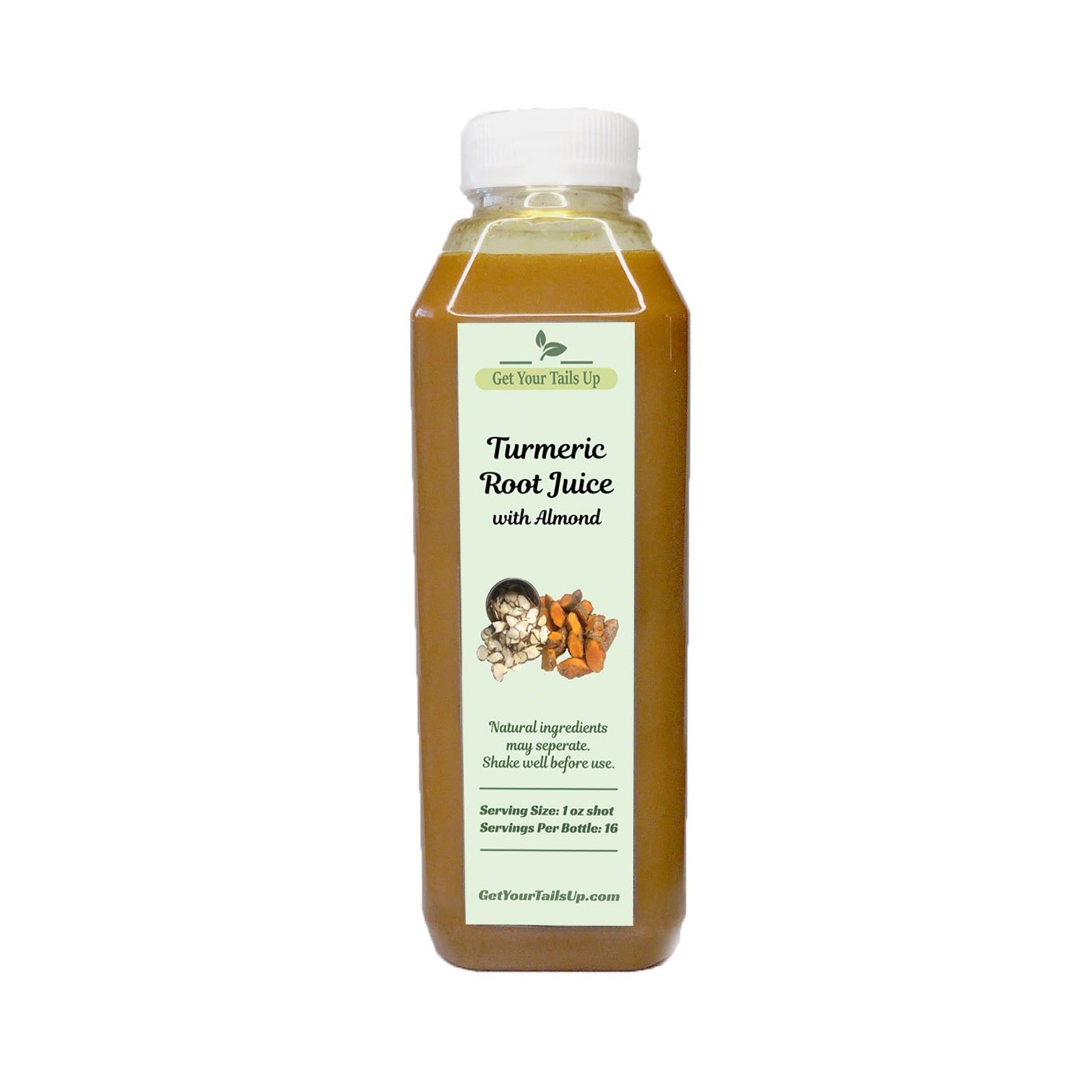 Turmeric Root Juice With Almonds 16oz