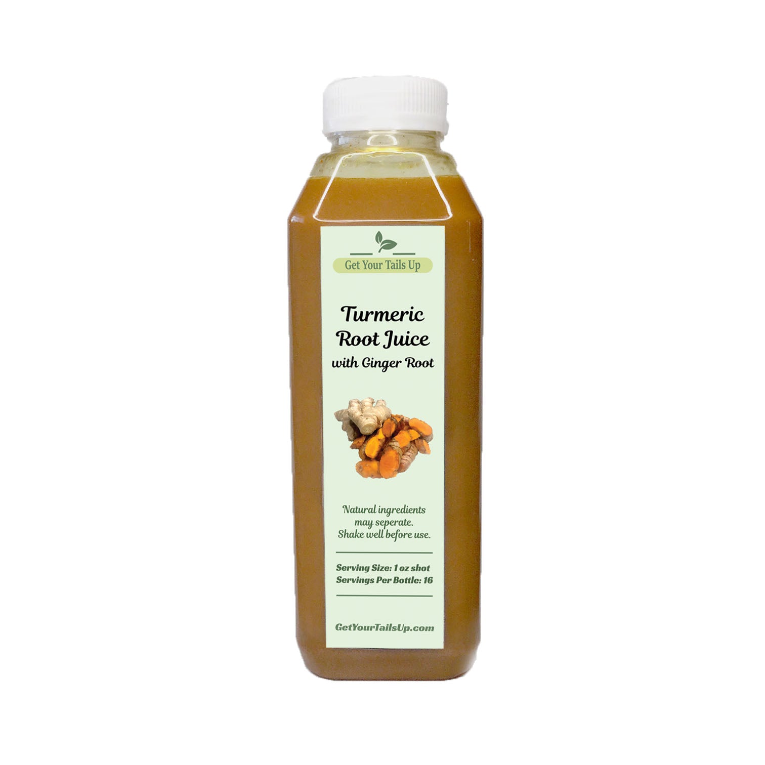 Turmeric Root Juice With Ginger 16oz