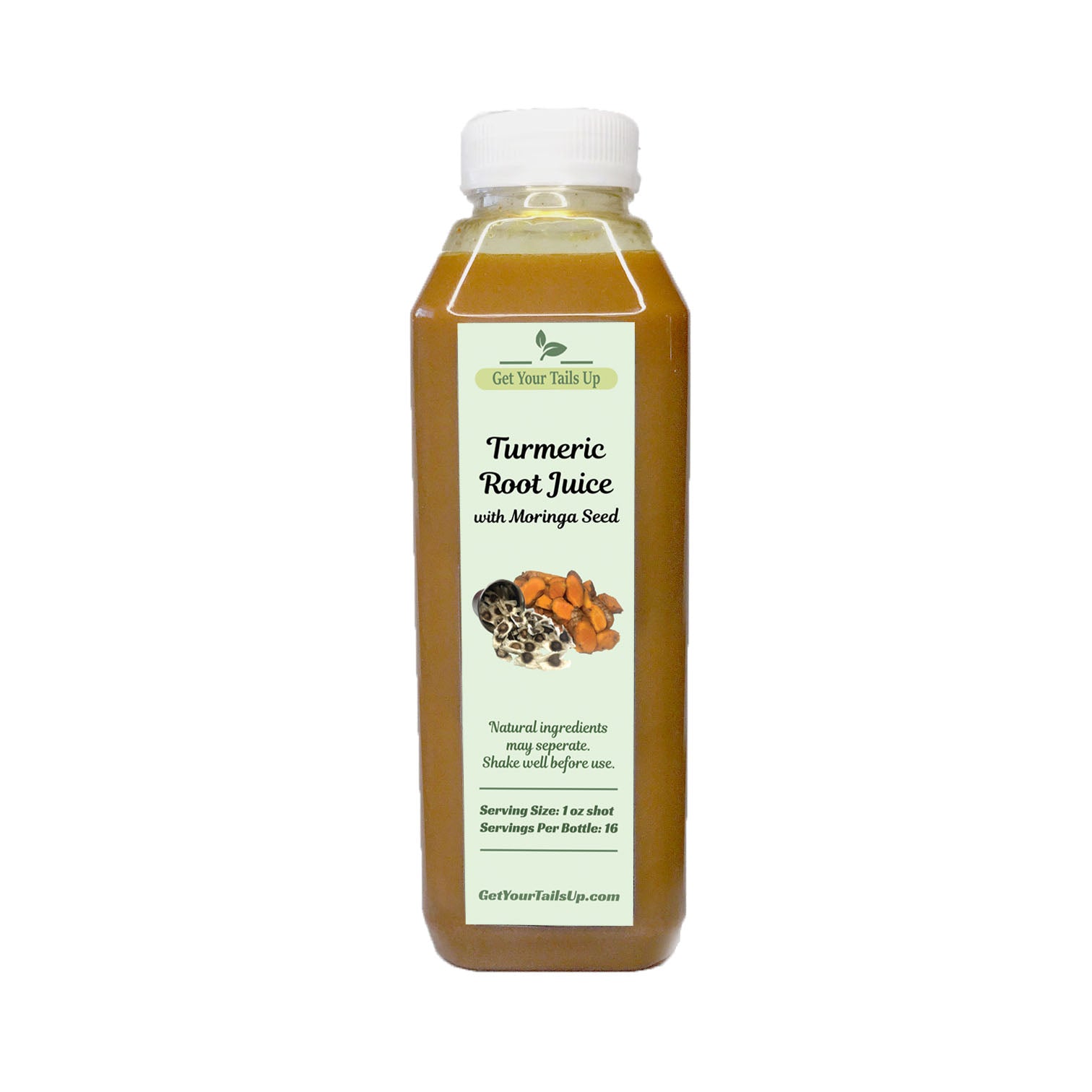 Turmeric Root Juice With Moringa 16oz